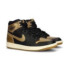 Zapatilla Jordan Air Jordan 1 Retro High OG Black And Gold